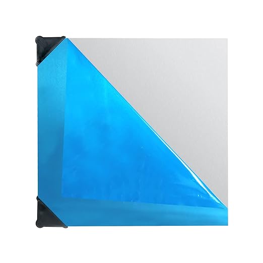 2 Pieces 6061 T651 Aluminum Sheet Metal 12 x 12 x 1/16Inch Thickness Rectangle Metal Plate, 1.5mm Aluminum Sheet, Plate for Crafting, Industry
