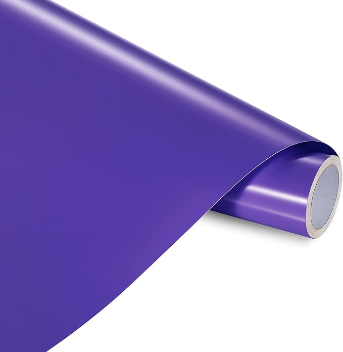 Ant Smart Adhesive Permanent Vinyl Compatible with Cricut Explore and Maker Series Without Cutting Mats, Create DIY Projects, Decals, Stickers & More (Purple, 13inchx10ft)