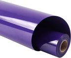 Guangyintong Purple Heat Transfer Vinyl HTV Rolls, 12" x 8ft Iron on Vinyl for T-Shirts, Glossy Surface HTV for All Cutter Machines, Easy to Cut & Weed for Heat Design