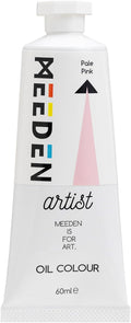 MEEDEN Artist Grade Oil Paint: Pale Pink - 60ml/2oz Tube - Professional Art Paints for Canvas Painting
