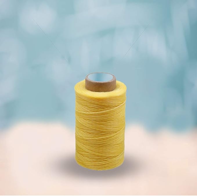 Colorful 284Yards Leather Sewing Waxed Thread-Practical Long Stitching Thread for Leather Craft DIY/Bookbinding/Shoe Repairing
