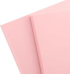 LEXININ 24Pcs Rubber Stamps, 6 x 4 x 0.3 Inches Pink Soft Rubber Linoleum Blocks Printing, Linocut Rubber Carving Block