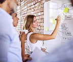 48" x 36" Magnetic Whiteboard for Wall Mount | Large Dry Erase Board with Aluminum Frame & Pen Tray | Office, Classroom, Home Use | Durable White Board for Presentations, Messages, Planning