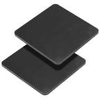 Rocaris 2 Pcs 8 x 8 x 1/2 Inch A36 Steel Plate Hot Rolled, Weldable Steel Sheet Metal for Auto Body Repair, DIY Projects, Industrial Support