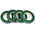 4 Rolls Floral Tape 1/2" Wide 30 Yards/Roll Floral Tapes for Bouquet Stem Wrap and Flowers Making Craft Projects (Dark Green)