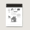2025-2026 Stamps and Dies for Card Making, Stamps and Dies Set 2025 for Christmas and Halloween, Die Cut DIY Various Festivals Album Scrapbooking Birthdays Greeting Card (M4309)