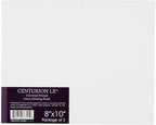 Centurion All-Media Primed Linen Panels - 8x10 3 Pack - 11oz Universal Primed Canvas Boards for Painting, Mounted on MDF Wood, Non-Warping, Ideal for Artists, Professionals, and Painters