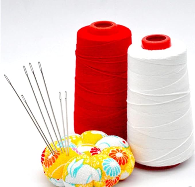 Marcobrothers 10" Professional Upholstery Large Eye Long Needle Easy to Thread, Hand Sewing Needle. (10 inch)