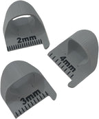 Sewing Finger Ruler for Even Stitches, Magnetic Seam Guide Sewing Kit Supplies Non-Slip Template Mini Measuring Gauge 4mm 3mm 2mm, Quilting Templates Precision Sewing DIY Handmade Sewing Tool (Gray)