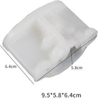 Rose Cat Candle Animal Resin Casting Soap Making Molds Silicone for Home Decorate 3D Clay Mold