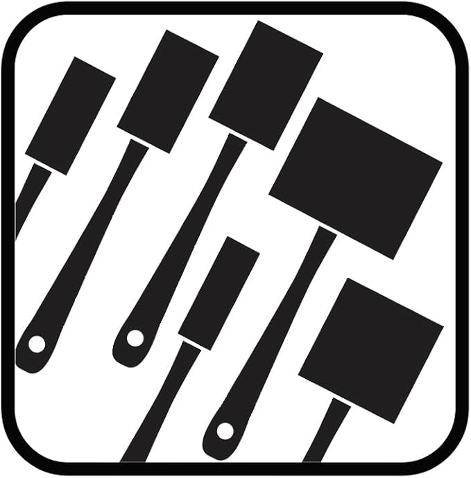 BLACK+DECKER 10-Piece Paint Tray Set, Complete Kit with Rollers, Brushes, Drop Cloth and More, Professional-Quality Tools for Effortless Painting, Ideal for Home, Office or Art Projects, 32363