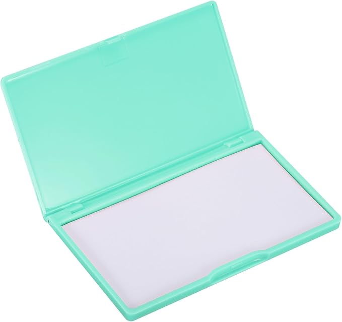 PATIKIL Magnetic Needle Storage Case, Plastic Portable Sewing Pin Keeper Needle Organizer Box Container for Embroidery Knitting Stitching, Green