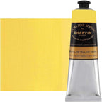 Charvin Extra Fine Professional Artist Acrylic Paint Colors, Nature Themed Hues, 150ml Naples Yellow Deep