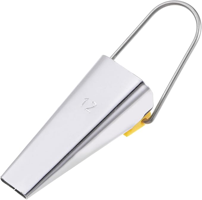 HARFINGTON Bias Tape Maker Kit 12mm Single and Double Fold Fabric Bias Binding Maker Sew Tool for Fabric Quilting Sewing Crafting DIY, Yellow