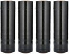 PSBM Black Stretch Wrap, 15 Inch x 1476 Feet, 72 Pack, Tinted Pre-Stretched Shrink Wrap Film for Moving, Packaging, Pallet Wrapping