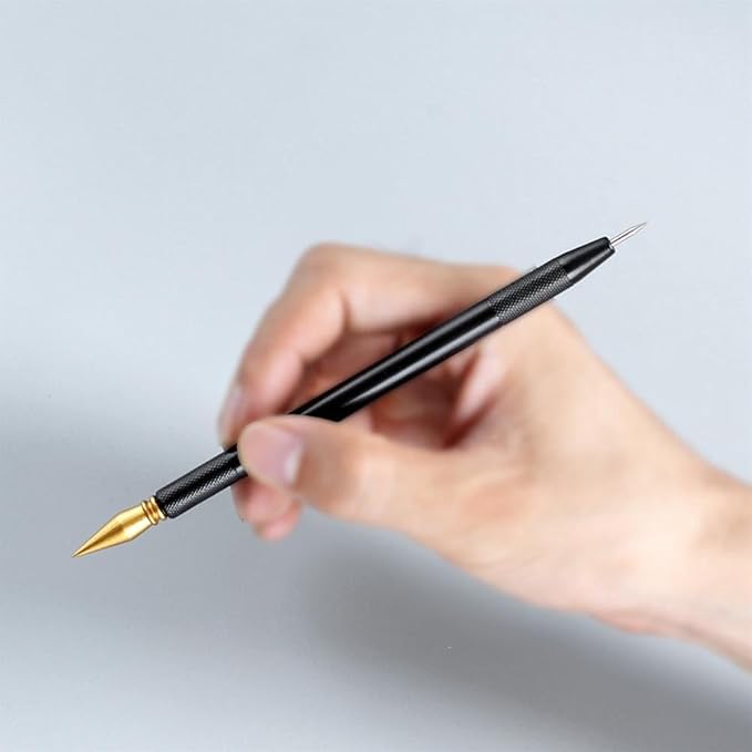 EXCEART 5 Pcs Sleek Shape Scratch Painting Pens Scraping Pen Paint for Kids Tools for Kids Paper Art Tool Kids Tools Scratch Pen Stylus Pens Multifunction Scraper Set