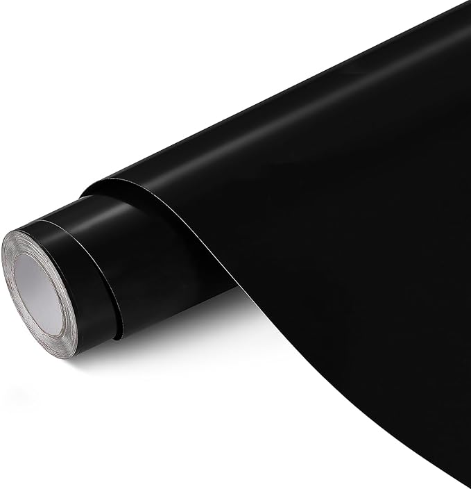Ant Smart Adhesive Permanent Vinyl Compatible with Cricut Explore and Maker Series Without Cutting Mats, Create DIY Projects, Decals, Stickers & More (Matte Black, 13inch x 30ft)
