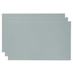 PATIKIL 6x10 Inch Anodized Aluminum Sheet Metal, 3Pcs Laser Plates Engraving Blanks 0.5MM Thin Rectangle for Crafting DIY House Laser Engraving, Gray