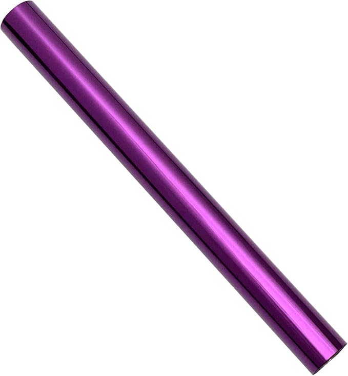 Coolprints Foil for Laminator and Laser Printer, Foil for Toner, Basic Colors, Roll of 12.6 Inches x 32.8 Feet (Purple)