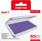 COLOP Make Series, Ink Stamp Pads, with Non-Toxic Premium Ink, Water-Based Acid-Free (Lovable Lavender, Make 1-1-15/16" x 3-1/2")