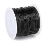 164FT Jewelry Wire 22 Gauge Tarnish-Resistant Copper Beading Wires Roll Bulk for DIY Crafts Jewelry Making, Black Wire