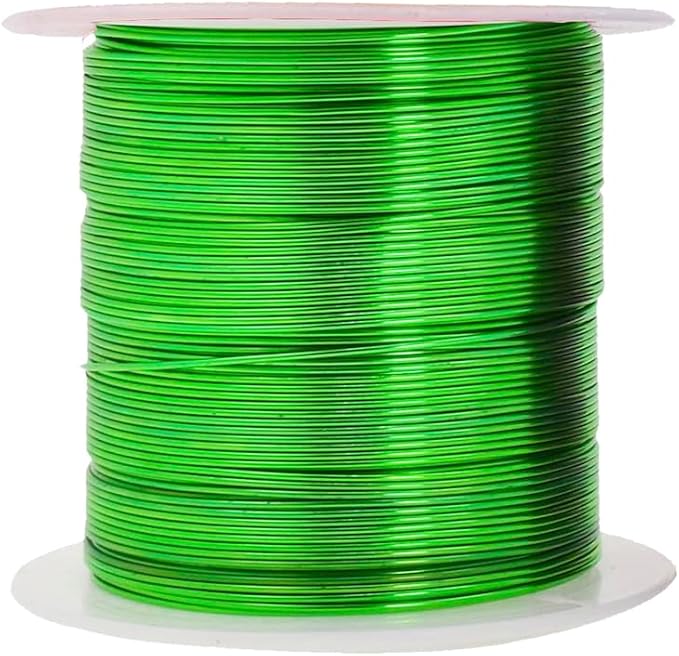 Mandala Crafts 22 Gauge Anodized Aluminum Craft Wire for Jewelry Making - 400 FT Colored Flexible Rainbow Wire - Bendable for Bonsai Armature Crafting Sculpting