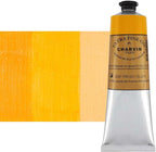 Charvin Extra Fine Oil Paint, French Yellow Deep 150 ml - Triple-Milled, Rich Texture, Poppy Oil-Based, Light-Fast, Handmade, Archival Quality