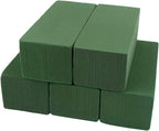 CCINEE Floral Foam Bricks,Florist Foam Green Blocks Supplies for Flower Arrangement DIY Craft,Pack of 5