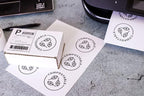 Premium Label Supply White Sticker FBA Labels – 4" x 3.33" – Laser/Inkjet Compatible – (6 per Sheet), 100 Sheets - 600 Total Adhesive Labels