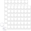 Strong Adhesive Dots Double Sided, Clear Museum Putty, Sticky Tack Glue Removable Mounting Putty for Wall Hanging, Crafts, Balloons, Poster, Museum, Decorations