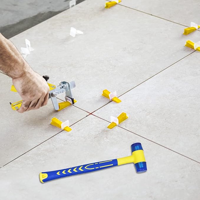 4500 Pcs Tile Leveling System Clips 1/32" (1.0mm) for Ceramic Tile and Stone Installation - DIY Tile Leveler Spacers Kit for Perfect Alignment(4500, 1/32)