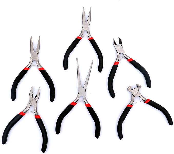 6 PCS Mini Pliers Set