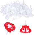 Professional Tile Leveling System Kit，Anti-Loosening Spacers/Wall, Bathroom Tiling - 1/32" Precision Alignment & Grout Spacing Tools(100caps+300base, 1/32)