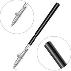Zonon 6 Pieces Art Ruling Pen 3 Sizes Masking Fluid Pen and 50 x 35 x 5 mm Glue Residue Eraser, Ruling Ink Set for Watercolor Drawing Mounting Art Artists Supplies, No ink(Black)
