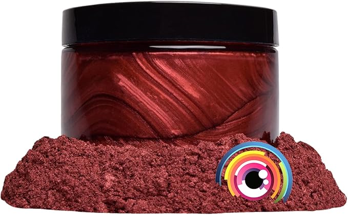 Eye Candy Premium Mica Powder Pigments | Multipurpose DIY Arts and Crafts Additive | Acrylic, Woodworking, Bath Bombs, Resin, Epoxy, Soap, Fishing Lures (Rusty)