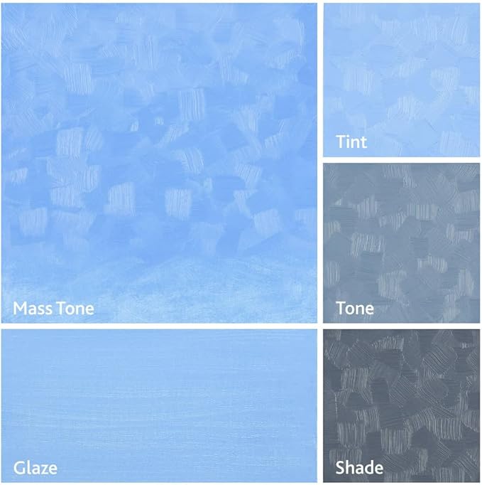 Tusc & Pine Artist Oil Paint - Kings Blue Light, 150 ml, Non-Yellowing, Rich & Creamy Consistency, Maximum Pigment Load, Small Batch Milled Oil Paints Made in the USA for Professional Artists