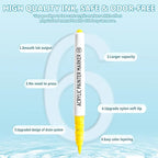 Water Based Acrylic Paint Markers, 9 Colors Acrylic Paint Pens Set with Soft Brush Tip, Marker Pen for Rock Painting, Egg, Wood, Glass, Paper, Mugs, Acrylic Painter Ink (Colour of Skin Series)