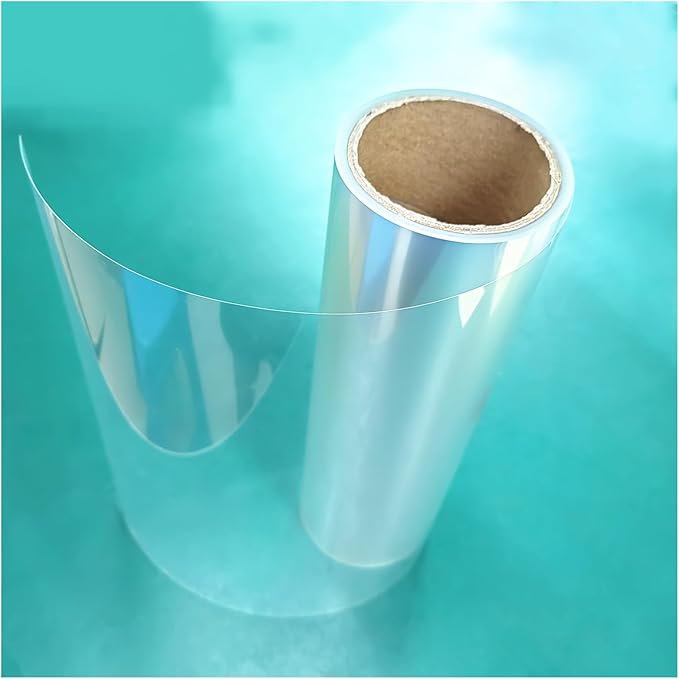 BANLTRE 4 mil 12inchs x 40ft Rolls Transparency Blank Template Material Acetate,Clear Sheet Mylar Stencils for Cutting Paper