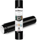 TECKWRAP Permanent Adhesive Vinyl 12" x 10ft, Glossy Black