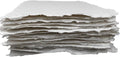 Wanderings Thick Handmade Watercolor Paper with Deckled Edge - 8"x8" - 500GSM Premium Painting Paper White Cold Press Watercolor Paper Textured Mixed Media Paper Made with Recycled Cotton - 15 Sheets