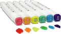6pcs Multicolor Alcohol Markers Under 5 dallors, Dual Tips Art Markers Drawing Sketched Double Tipped for Kids Beginners Adults