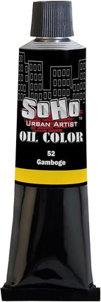 Soho Urban Artist Oil Paint - Gamboge, 170 ml Tube - Best Valued Oil Colors for Painting, Excellent Pigment Load