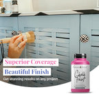 GRANOTONE Chalk Paint for Furniture, Home Decor, Crafts | Eco-Friendly | All In One Paint | No Wax Needed | Versatile DIY Solution | 120 ML (TURQUISH)