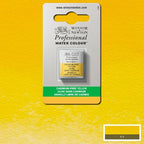 Winsor & Newton Professional Water Colour Paint, Half Pan, Cadmium-Free Yellow