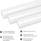 TECKWRAP Permanent Adhesive Vinyl 12" x 10ft, Glossy White