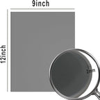 QIDIWIN EVA Foam Craft Sheets - 9x12 Inch 2mm Thick Versatile Non-Adhesive Foam for DIY, Cosplay, Scrapbooking, Classroom Projects - Durable, Flexible, Perfect for Crafting, 12 Pack(Grey)