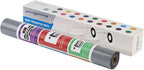 Guangyintong Heat Transfer Vinyl Silver HTV Rolls, 12" x 10ft Iron on Vinyl for T-Shirts, Matte Surface HTV for All Cutter Machine, Easy to Cut & Weed for Heat Vinyl DIY Design
