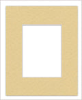 5.5x8.5 Mat for 8.5x11 Frame - Precut Mat Board Acid-Free Marzipan Beige 5.5x8.5 Photo Matte For a 8.5x11 Picture Frame, Matboard for Family Photos, Show Kits, Art, Picture Framing, Pack of 1 Mat