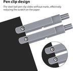 Ddaowanx Gel Pens, 0.5mm Fine Point Quick Dry Black Ink Pens Retractable, Nursing School Essentials,School Supplies, Gifts for Women (6Pcs-Black Ink)