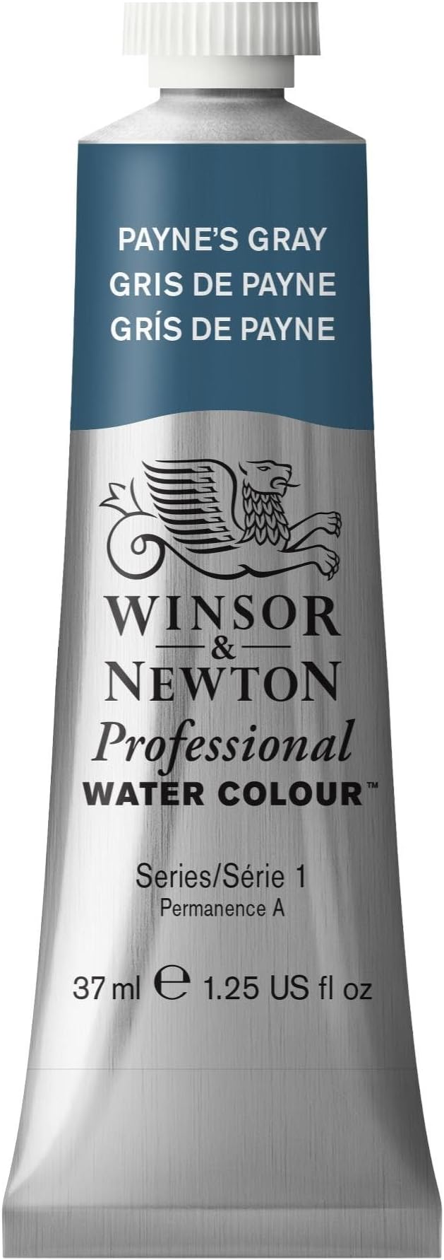 Winsor & Newton Professional Water Colour Paint, 1.25-oz Tube, Payne’s Gray